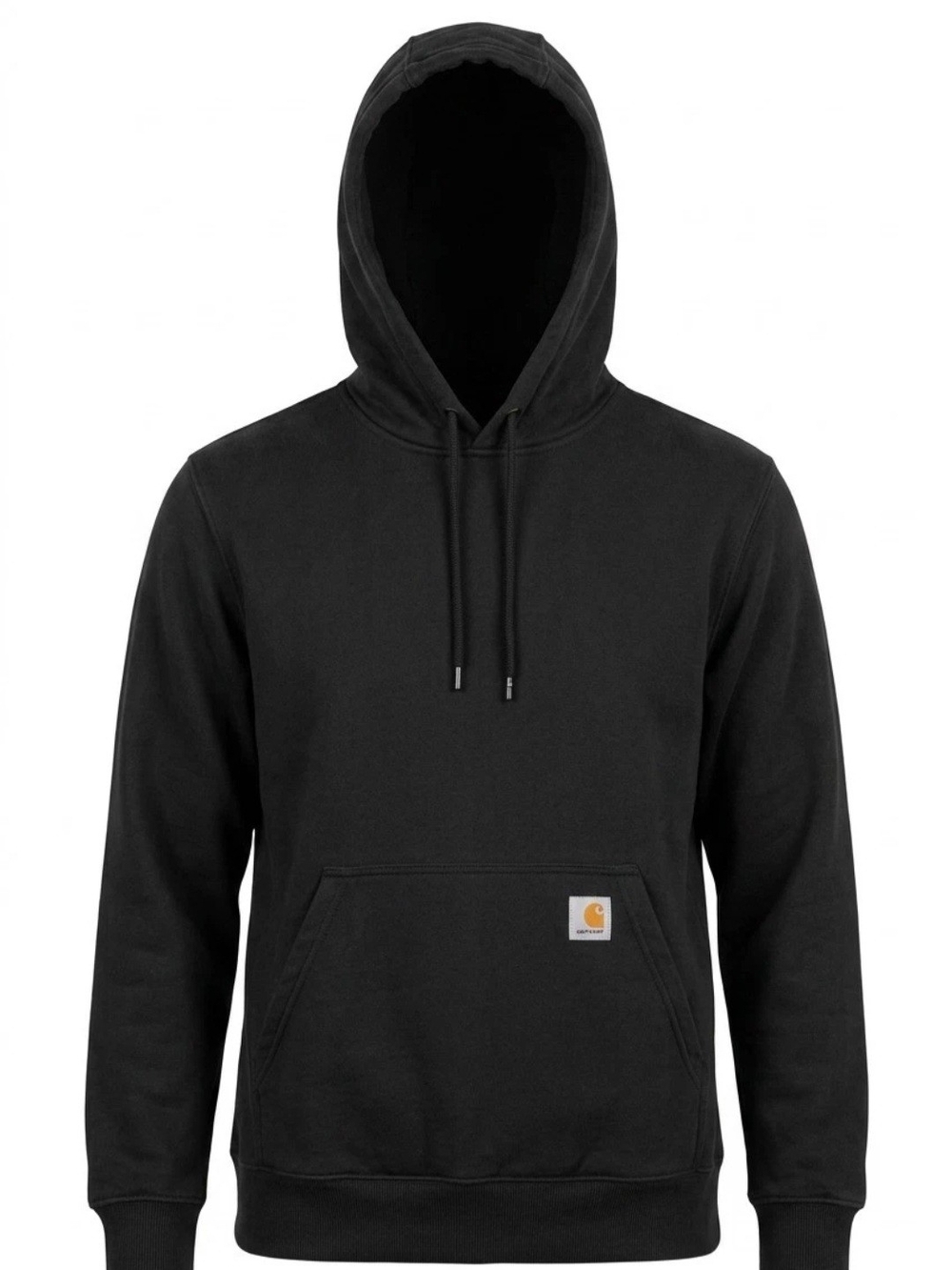 Workwear Carhartt Black Hooded Rain Defender Pullover Hoodie Size Medium